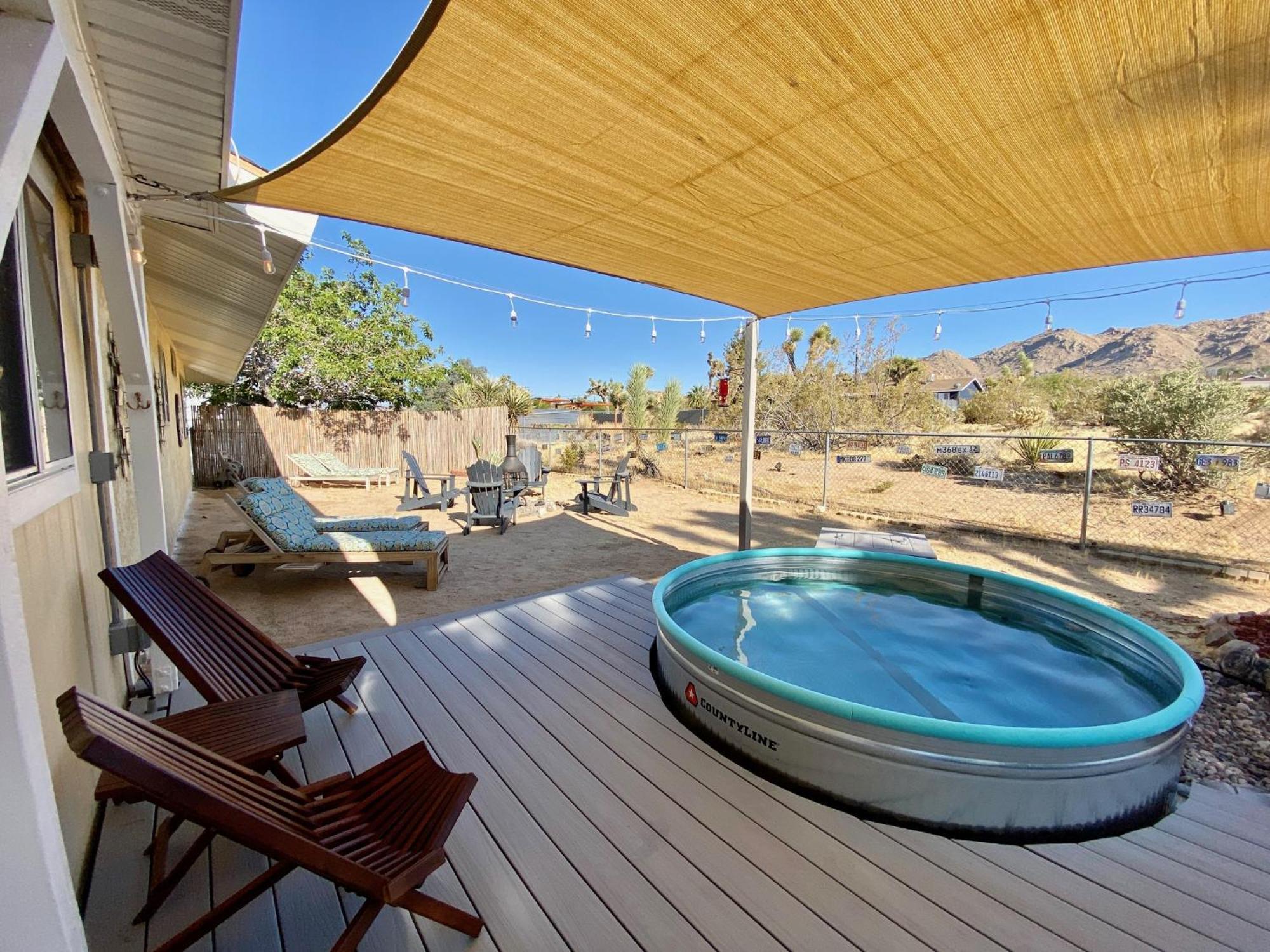 Float Pool, Hot Tub, Sauna, Views, Telescope-Skywatchers Haven Joshua Tree Eksteriør billede